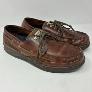 Sebago Mens Clovehitch II Medium Brown Color Boat Shoes Marine Grip Sz US 12M